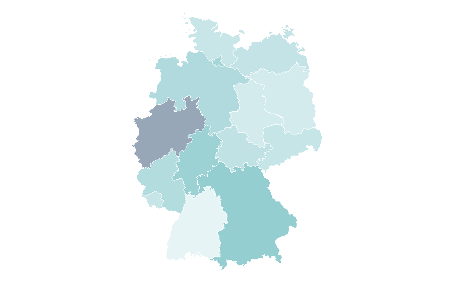 Affinità per regione — Lowlands (festival), Germania