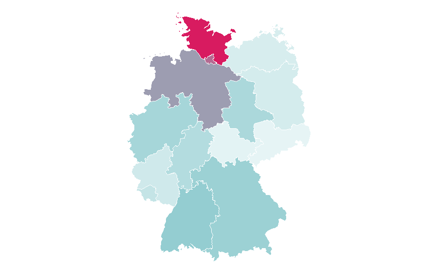 Affinity by region — LPGA, Germany