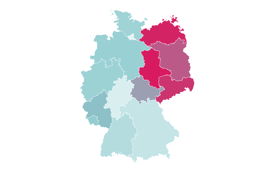 Affinity by region — Lucas Cordalis, Germany