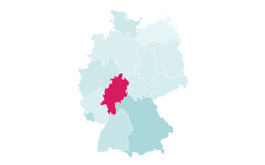 Afinidad por región — Luck, Alemania
