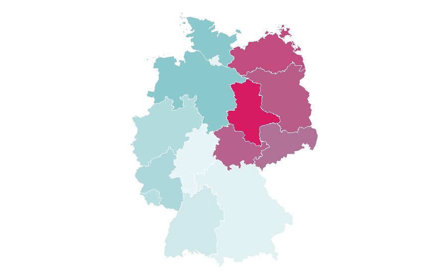 Affinity by region — Lucy Diakovska, Germany