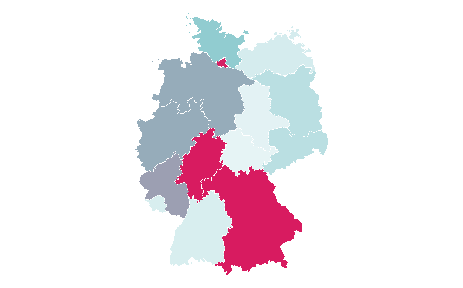 Affinity by region — Luka Dončić, Germany