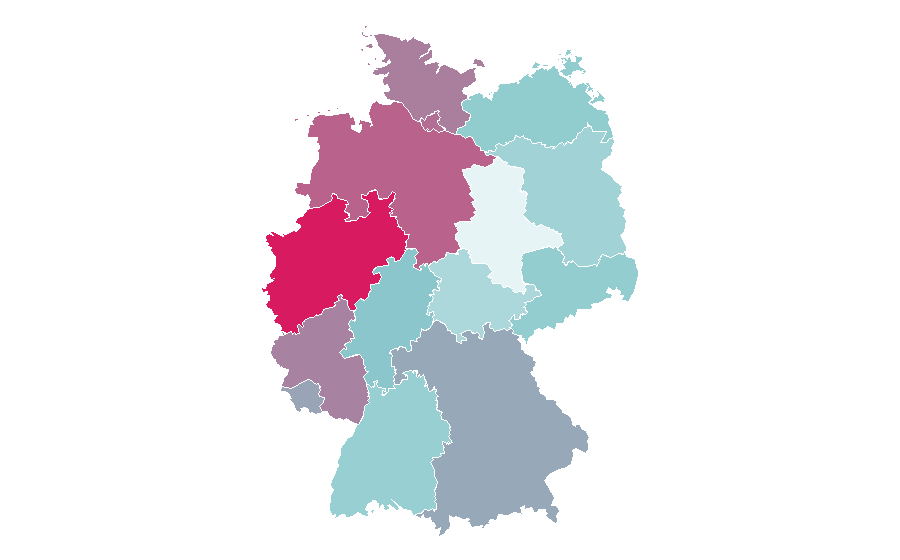 Affinity by region — Luke Mockridge, Germany