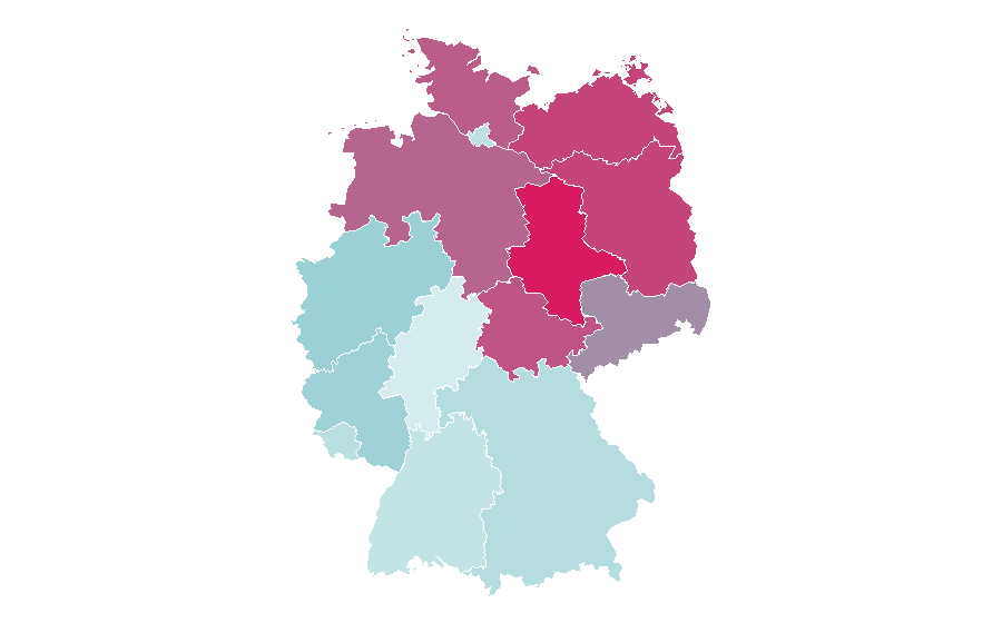 Affinity by region — Luna Schweiger, Germany