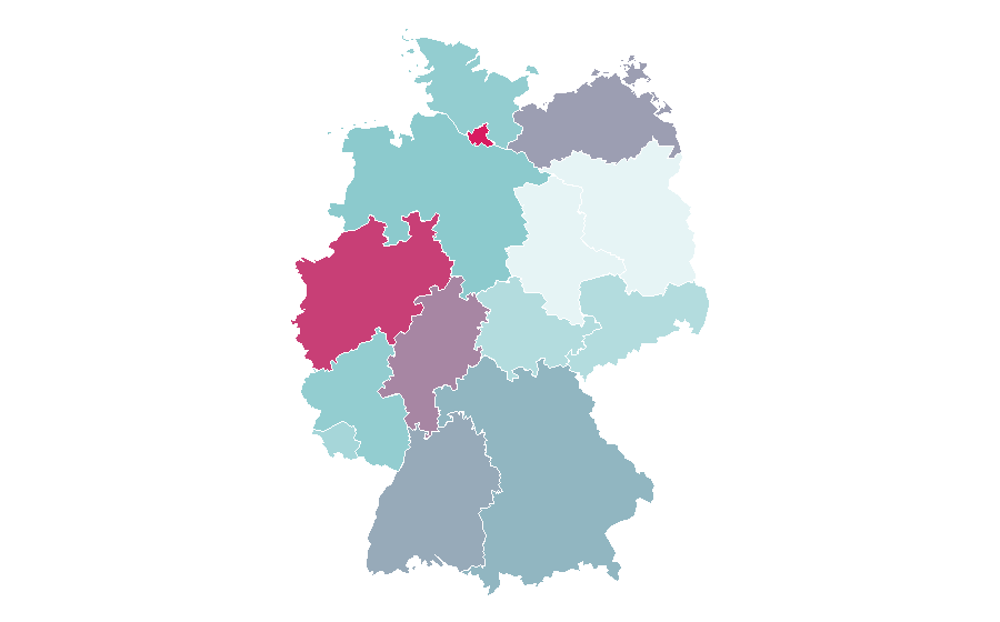 Affinity by region — Lung, Germany