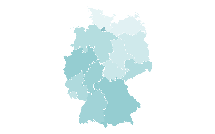 Affinity by region — Lush (company), Germany