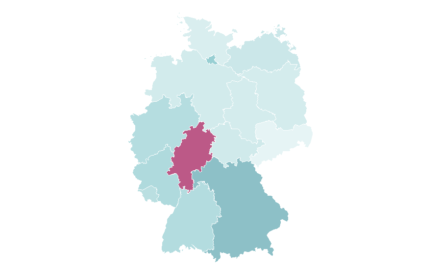 Affinity by region — Luxury Bags, Germany