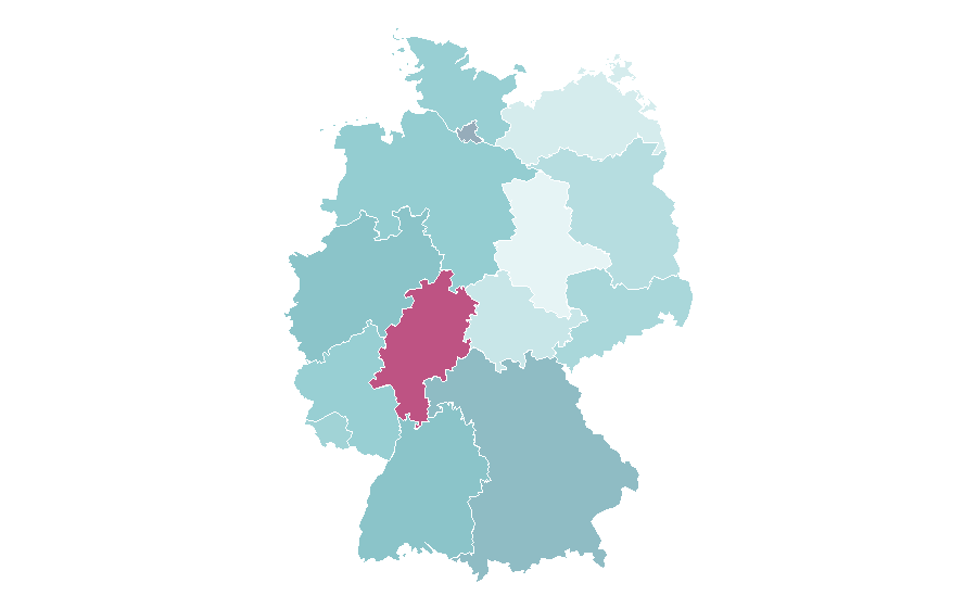 Affinity by region — Mad Max, Germany