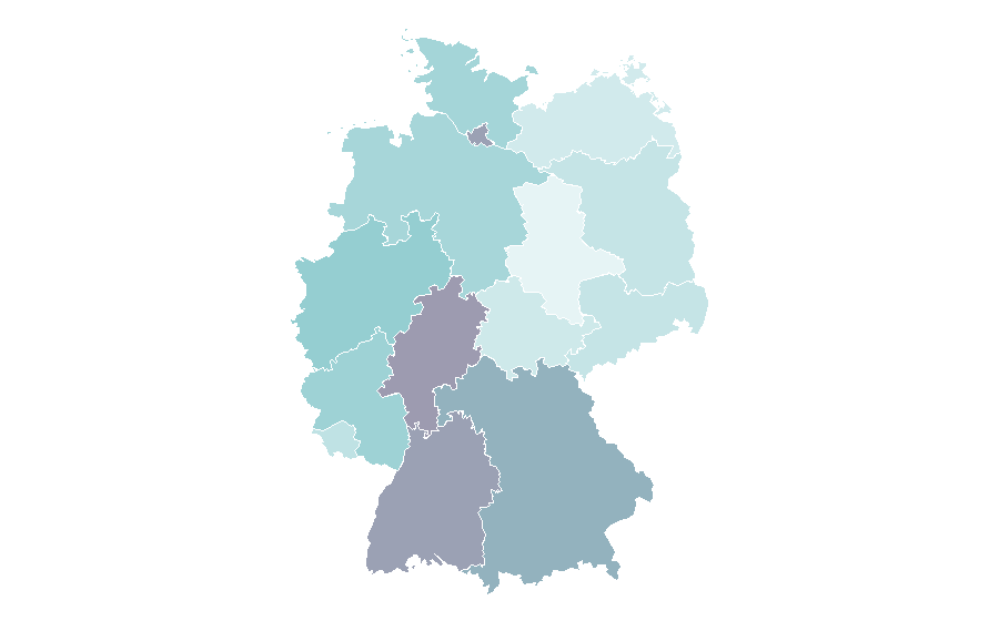 التقارب حسب المنطقة — Made in Germany, ألمانيا