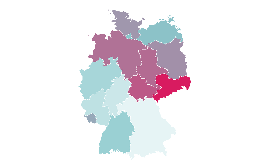 Affinity by region — Madeline Juno, Germany