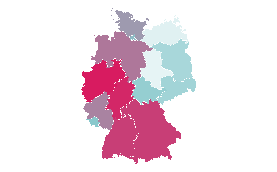 Affinity by region — Madelyn Cline, Germany