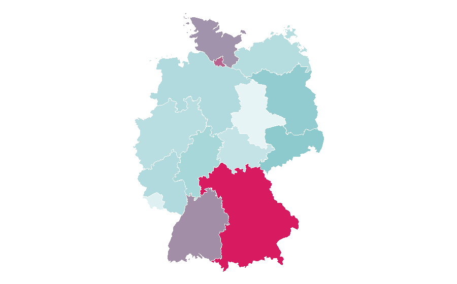 Affinity by region — Mady Morrison, Germany