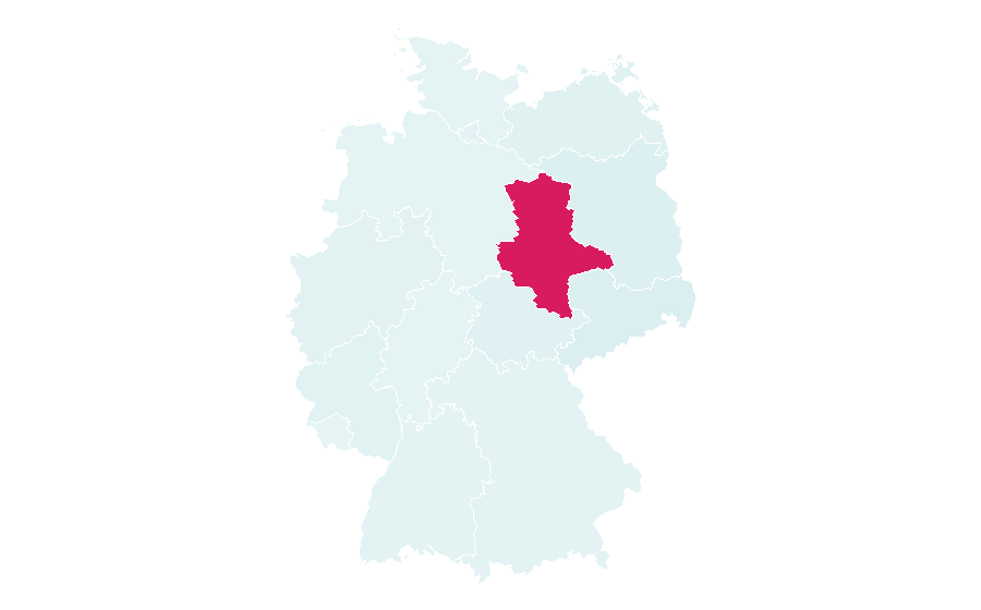 Affinity by region — Magdeburg, Germany