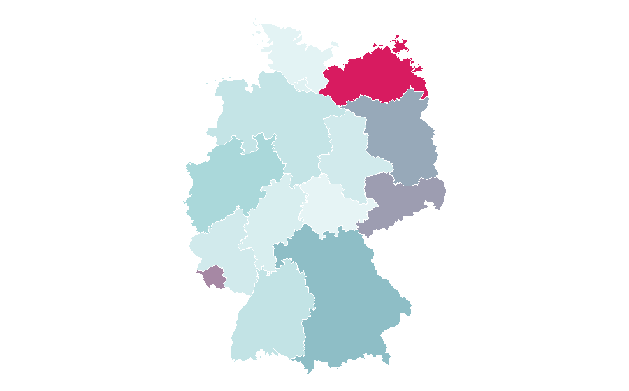 Affinità per regione — Magenta Sport, Germania