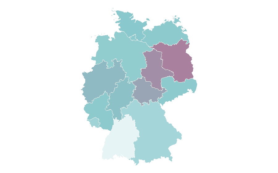 Affinity by region — Maggie Gyllenhaal, Germany