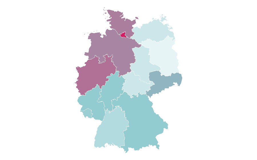 Affinity by region — Magic: The Gathering, Germany
