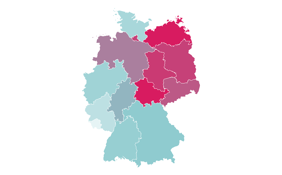 Affinity by region — Magnolia, Germany
