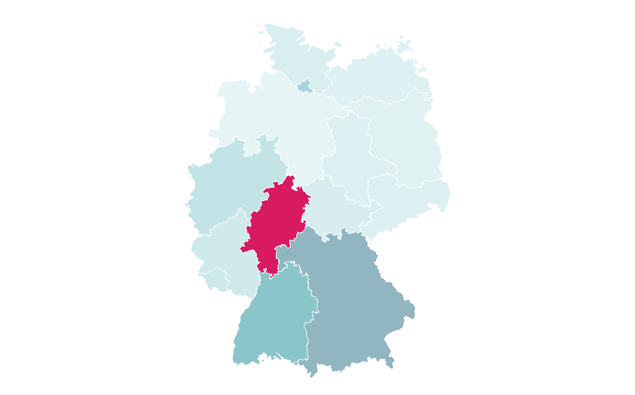 Affinity by region — Maharashtra, Germany