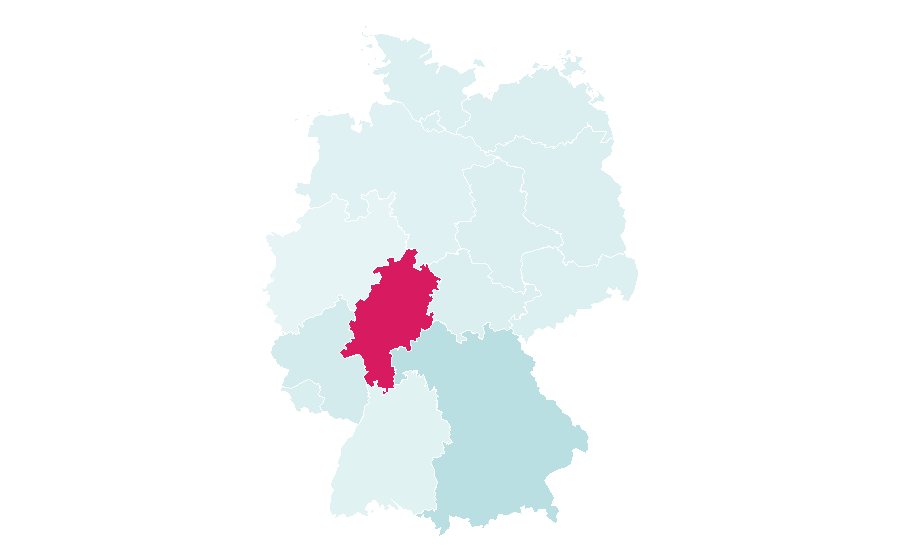 Affinity by region — Main (river), Germany