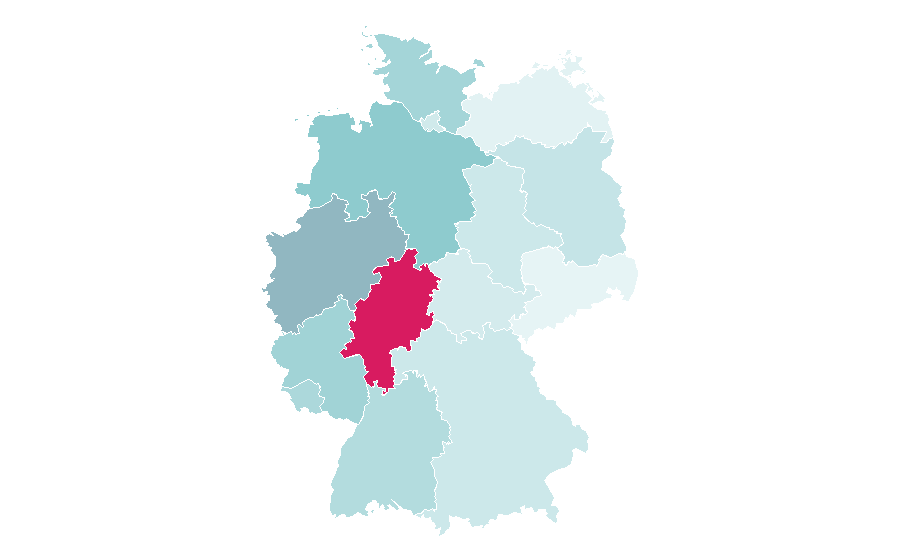Affinity by region — Mainfest, Germany