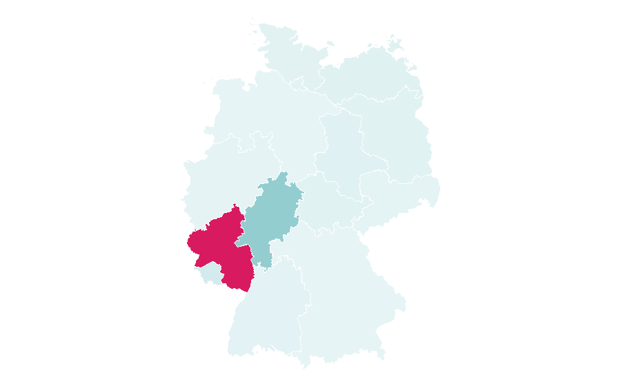 Affinity by region — Mainzer Weihnachtsmarkt, Germany