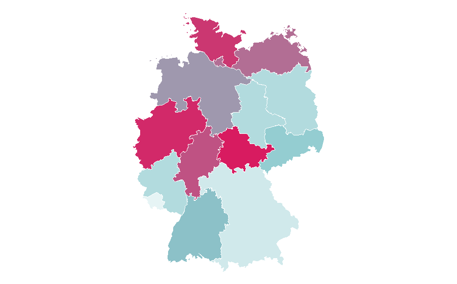 Affinity by region — Major appliance, Germany