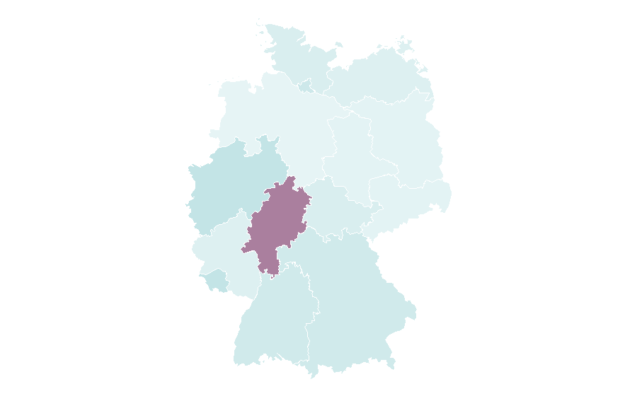 Affinity by region — Malay language, Germany
