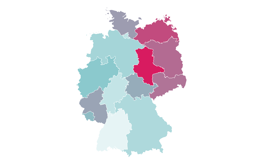 Afinidad por región — Malcolm-Jamal Warner, Alemania