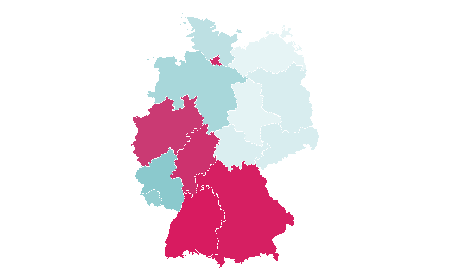 Affinity by region — Maluma (singer), Germany