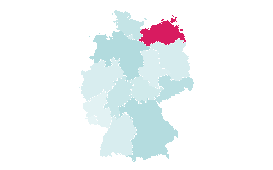 Affinity by region — Mamma Mia!, Germany