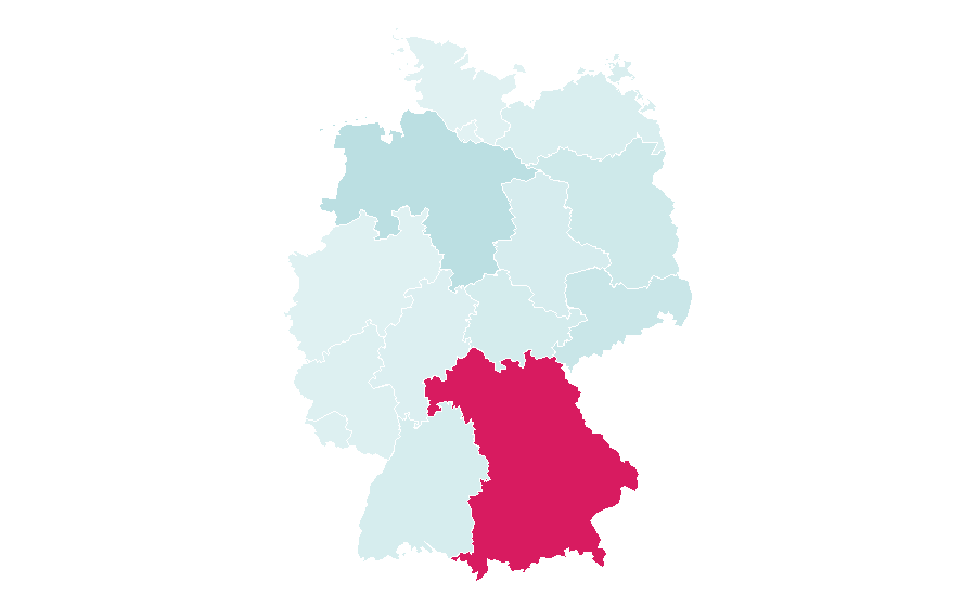 Affinity by region — MAN Truck & Bus, Germany