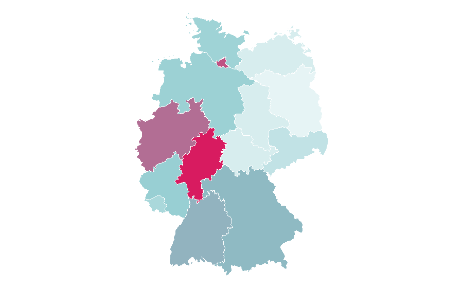 Affinity by region — Manchester City F.C., Germany