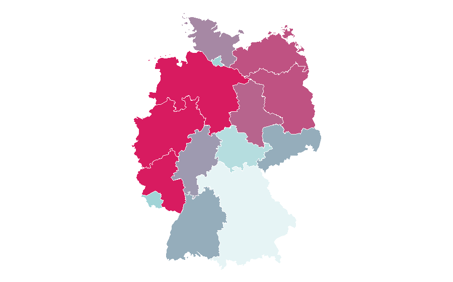Affinity by region — Mandy Capristo, Germany