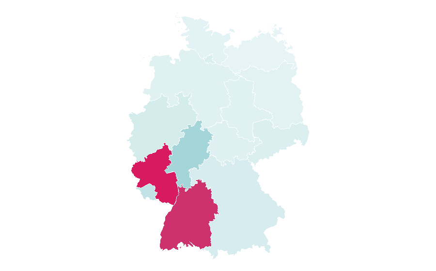 Affinità per regione — Mannheim, Germania