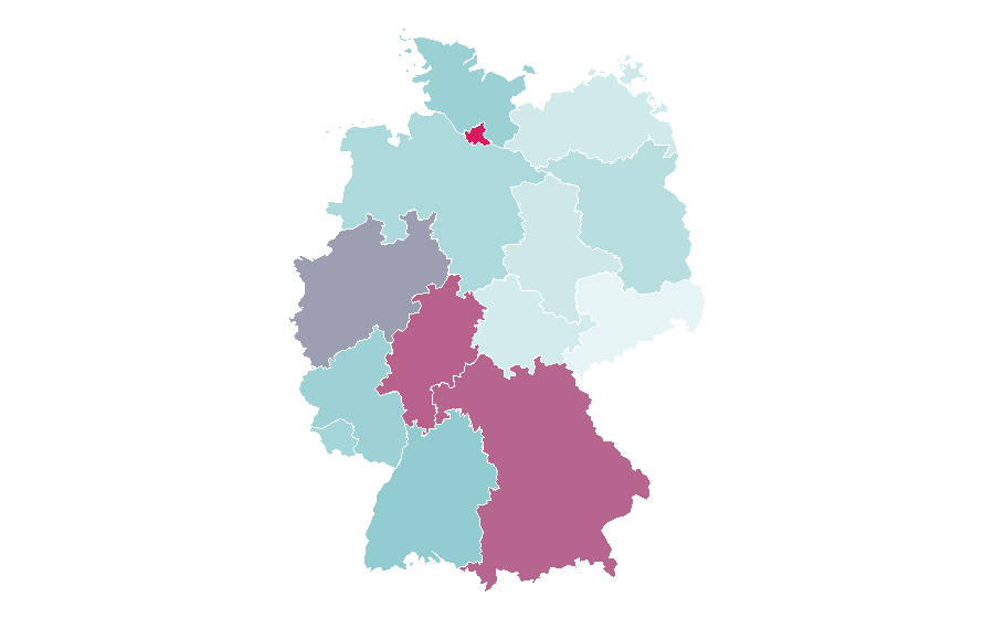 Affinity by region — Manolo Blahnik, Germany