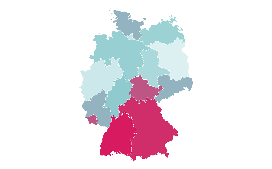 Affinity by region — Manowar, Germany