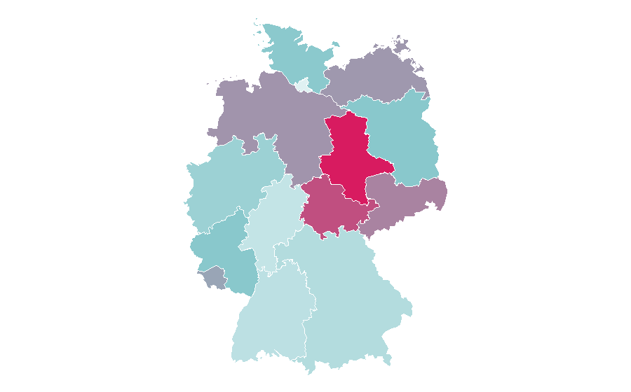 Affinity by region — Manuel Hobiger, Germany