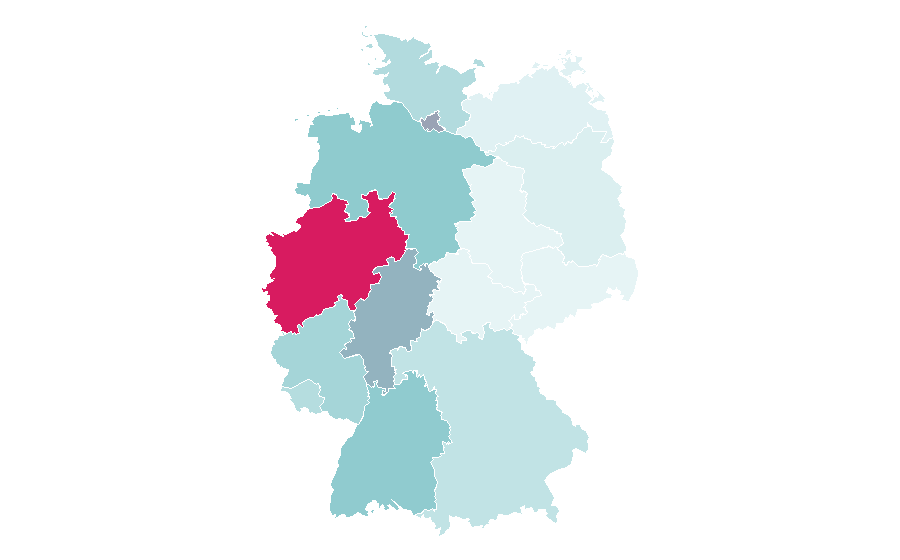 Affinity by region — Manuellsen, Germany