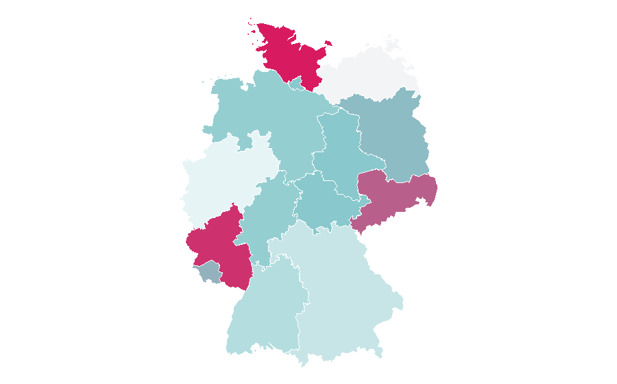 Affinity by region — Manufactured housing, Germany