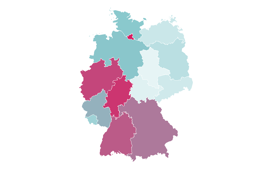 Affinity by region — Marbella, Germany