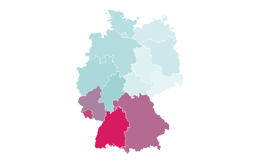 Affinity by region — Marble cake, Germany