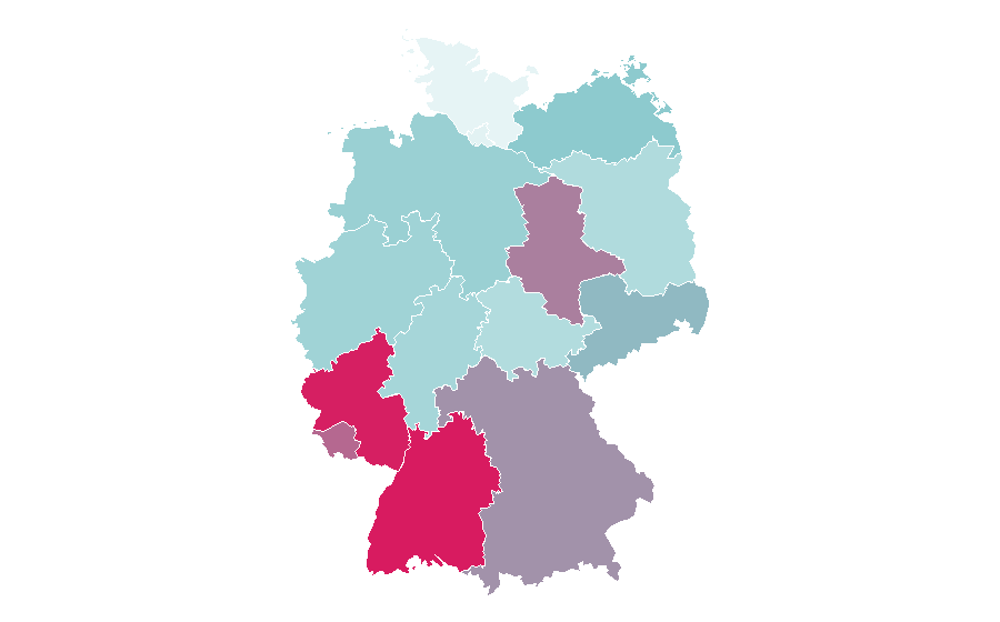 Affinity by region — MARC CAIN, Germany