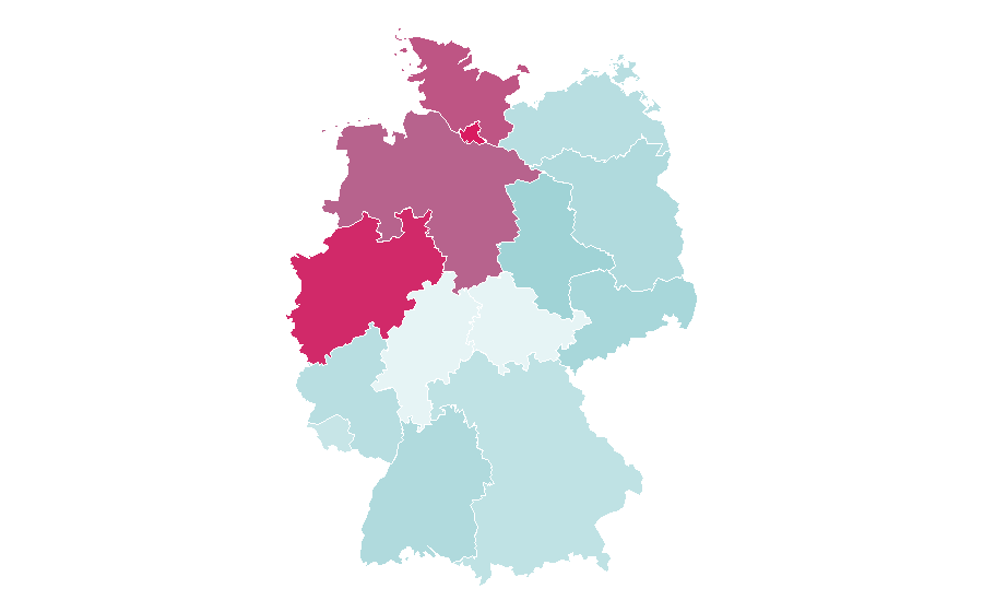 Affinity by region — Marc Eggers, Germany