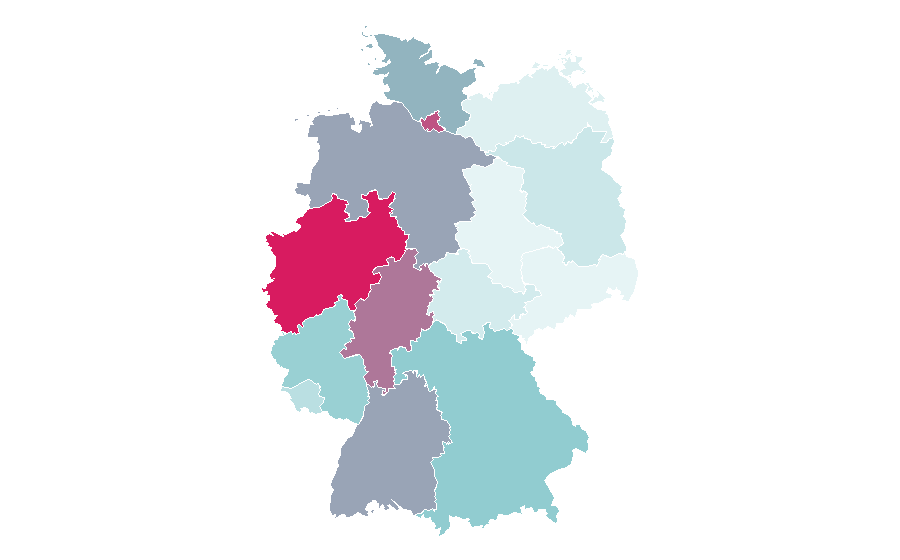 Affinity by region — Marc Gebauer, Germany