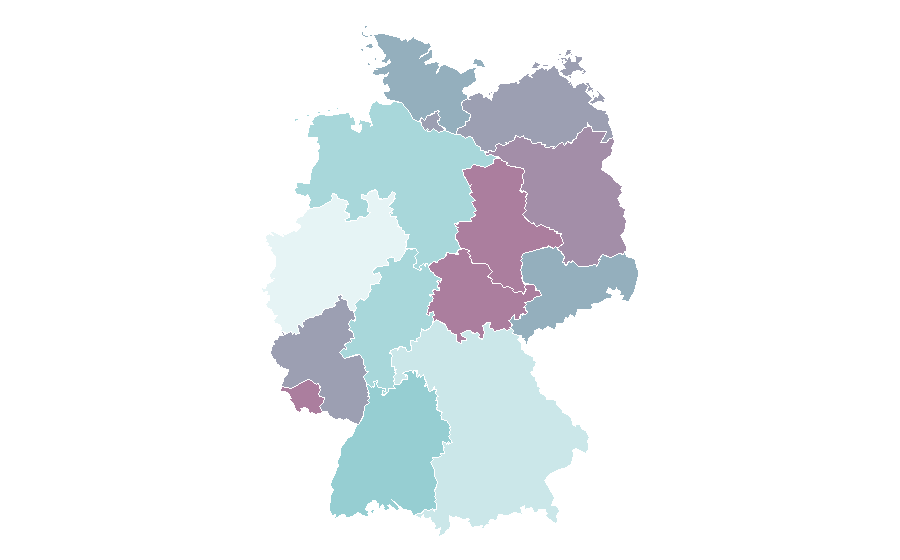 Affinity by region — March for Life (Washington, D.C.), Germany