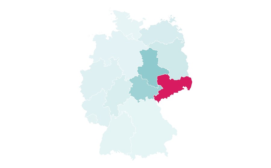 Affinity by region — Marco Rose, Germany