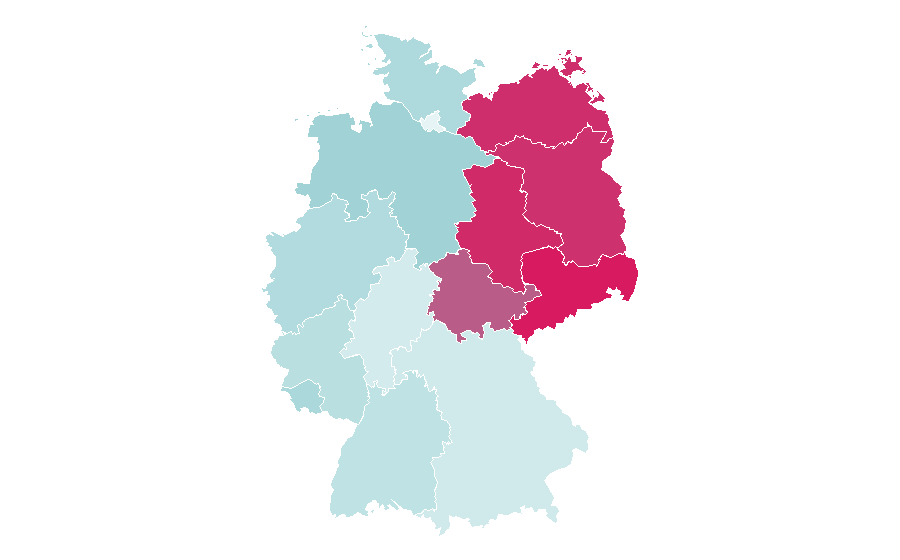 Affinity by region — Marie Reim, Germany