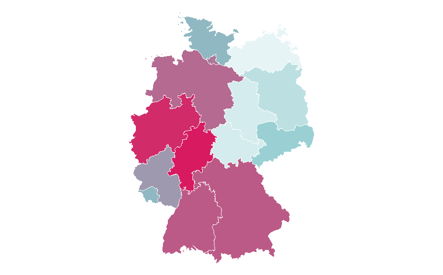 Affinity by region — Marilyn Monroe, Germany