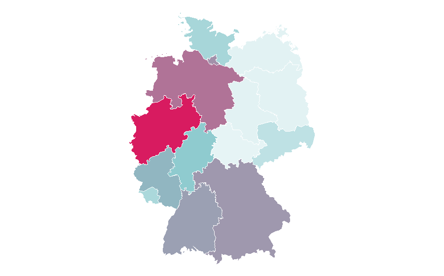 Affinity by region — Mario Kart, Germany