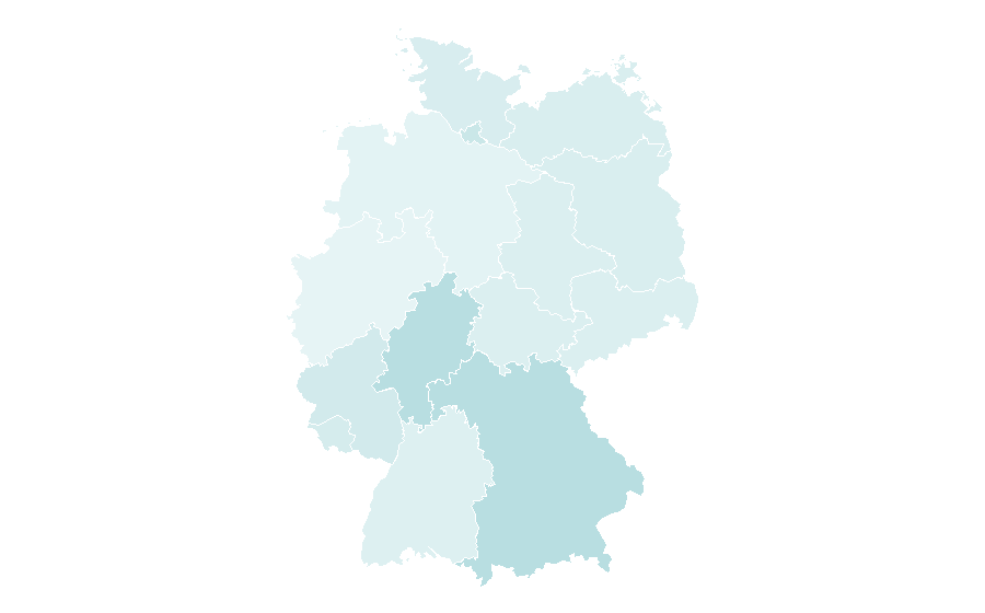 Affinity by region — Marjoram, Germany